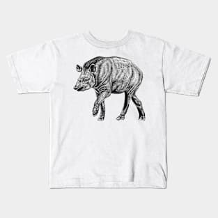 South American Tapir Kids T-Shirt